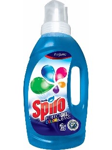 Spiro Color гель с ланолином для стирки цветных тканей 1050 мл